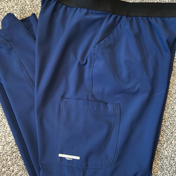 Navy blue large Skechers scrub pants - Picture 6 of 6